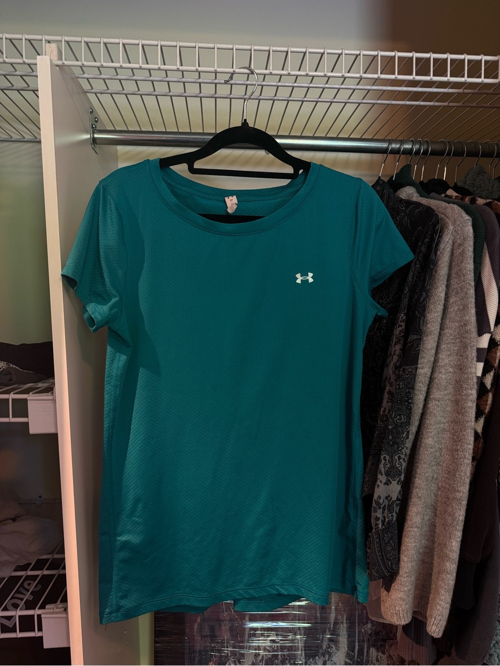 Under Armour Teal Performance Short Sleeve Tee